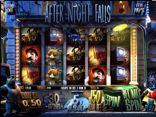 after night falls online slot im mr green casino