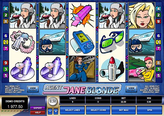 Agent Jane Blonde Slot