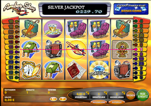 amber sky online slot im casinoclub spielen