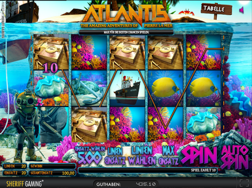 atlantis 3d slot im sunmaker casino