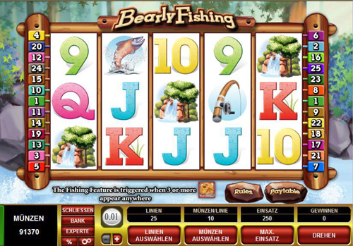 bearly fishing online slot im spinpalace casino