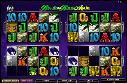 break da bank again online slot im mr green casino