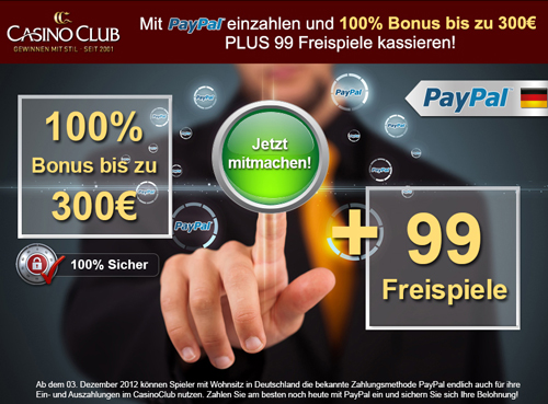 paypal im casino club