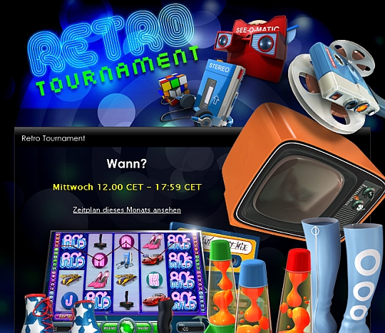 Retro Tournament im Casino Euro