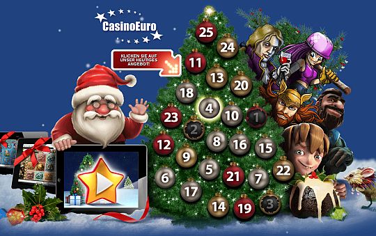 Weihnachten feiern mit Casino Euro