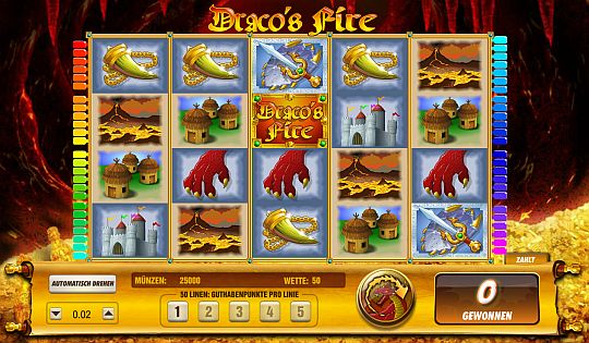 Dracos Fire online spielen