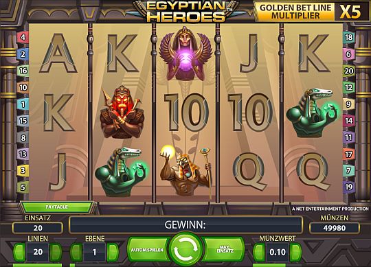 Egyptian Heroes spielen