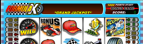 formula x online slot im casinoclub