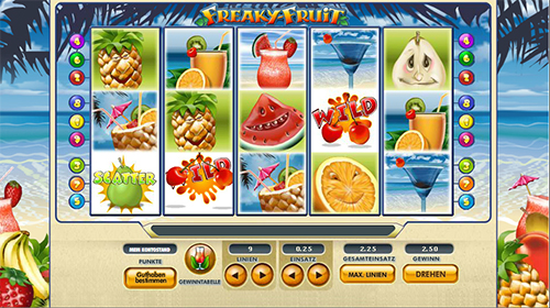 freaky fruit im 888 online casino spielen