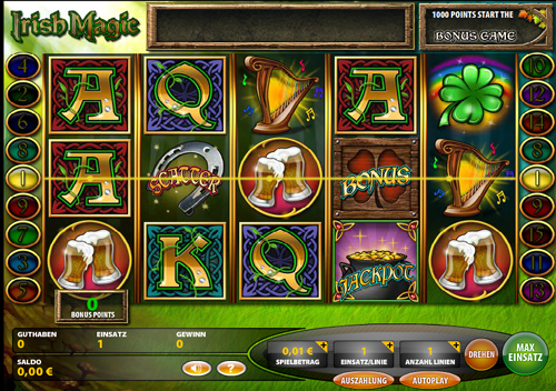 irish magic online slot im casinoclub