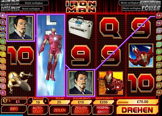 Iron Man Marvel Slot