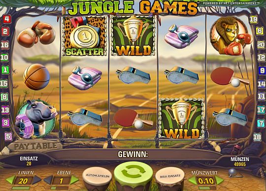 Jungle Games online spielen