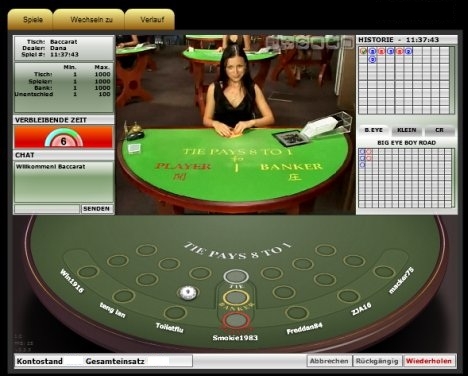 live baccarat