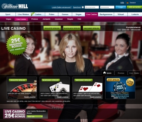 live casino spiele