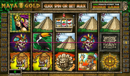 maya gold online slot im casino club