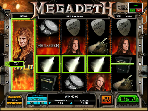 megadeath online slot im mr green casino