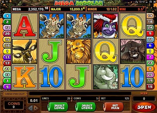 Maga Moolah im Casino Euro spielen