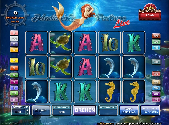 Mermaids Fortune im Casino Euro