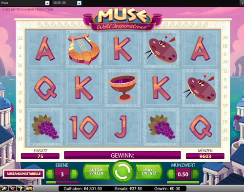 muse online slot im casinoeuro spielen