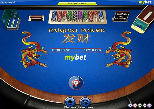 Pai Gow Poker spielen