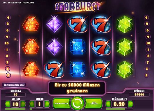 Starburst Spielautomat