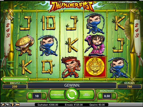 thunderfist casino spiel im mr green casino