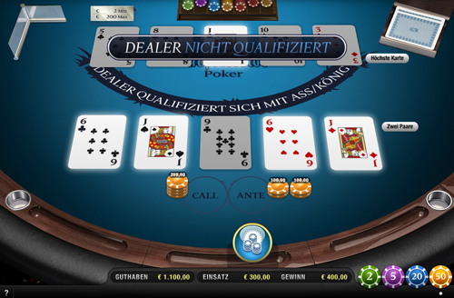 tropical stud poker im sunmaker casino spielen