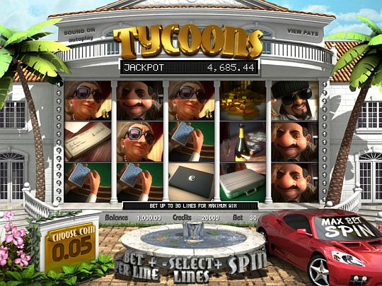 Tycoons 3D Slot