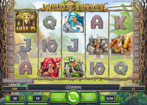 wild turkey casino spiel im mr green casino