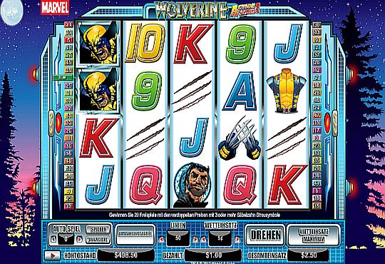 Wolverine Marvel Slot