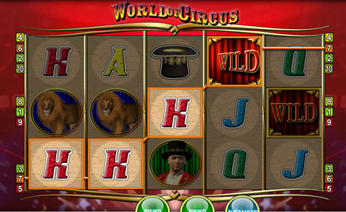 world of circus online slot im sunmaker casino