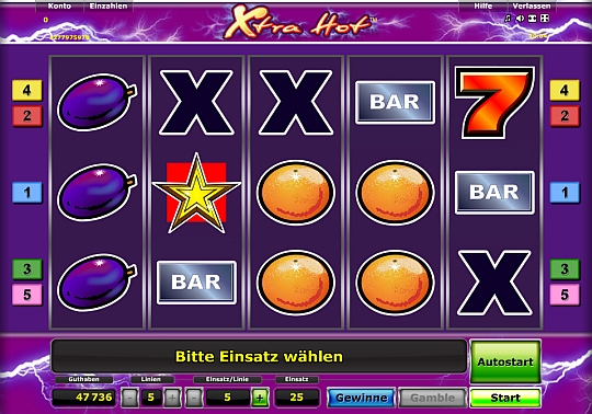 Xtra Hot bei Stargames spielen