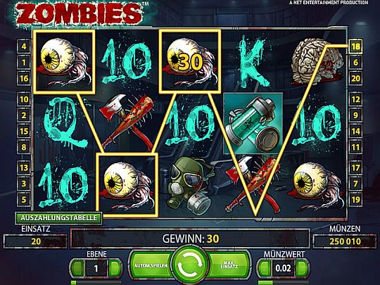 Zombies Slot von NetEnt